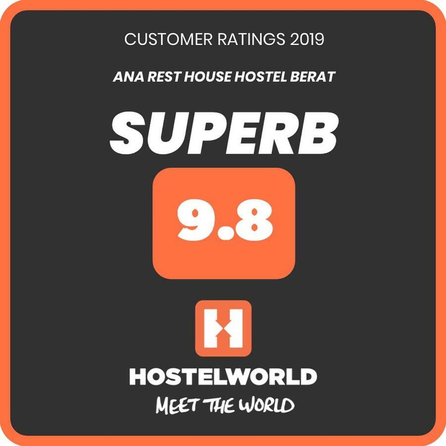 Ana Rest House Hostel Berat Dış mekan fotoğraf